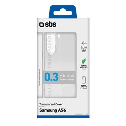 Silikonski ovitek Samsung Galaxy A56, prozoren
