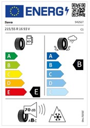 Letne pnevmatike SAVA 215/55R16 93V INTENSA HP2, 4 kos 