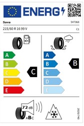 Letne pnevmatike SAVA 215/60R16 99V INTENSA HP2, 4 kos