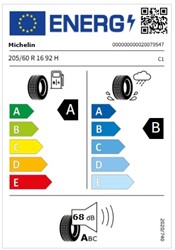 Letne pnevmatike Michelin 205/60R16 92H E PRIMACY, 4 KOS