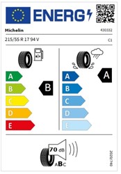 Letne pnevmatike MICHELIN 215/55R17 94V PRIMACY 5, 4 kos 
