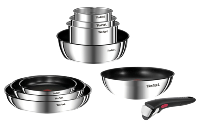 Set posod TEFAL 10-delni L897SA74 Ingenio Emotion