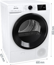 Kondenzacijski sušilnik perila Gorenje D1PNE82/GNLWIFI