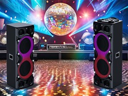 Zvočni KARAOKE sistem MANTA SPK1204X800D MINOS PRO, BT, FM Radio, XBass, RGB LED