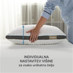 Vzglavnik Vitapur MemoSilver Premium 50x70cm