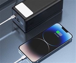 Powerbank Platinet PMPB6020, 20W, 60.000mAh, QC3.0, PD, 4xUSB-A, 2xUSB-C, zaslon
