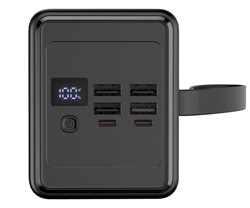 Powerbank Platinet PMPB7020, 20W, 70.000mAh, QC3.0, PD, 4xUSB-A, 2xUSB-C, zaslon