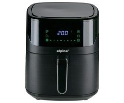 Cvrtnik / friteza na vroč zrak  ALPINA XXL, 6L, 1600W, digital, timer, brez olja