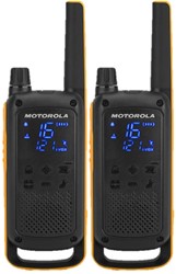 Walkie Talkie MOTOROLA T82 EXTREME, 2-KIT, PMR446, VOX, 10km, baterija, IPX4