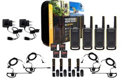 Walkie Talkie MOTOROLA T82 EXTREME, 4-KIT, PMR446, VOX, 10km, baterija, IPX4