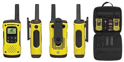 Walkie Talkie MOTOROLA T92 H20, 2-KIT, PMR446, VOX, 10km, IP67, +dodatki