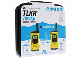 Walkie Talkie MOTOROLA T92 H20, 2-KIT, PMR446, VOX, 10km, IP67, +dodatki