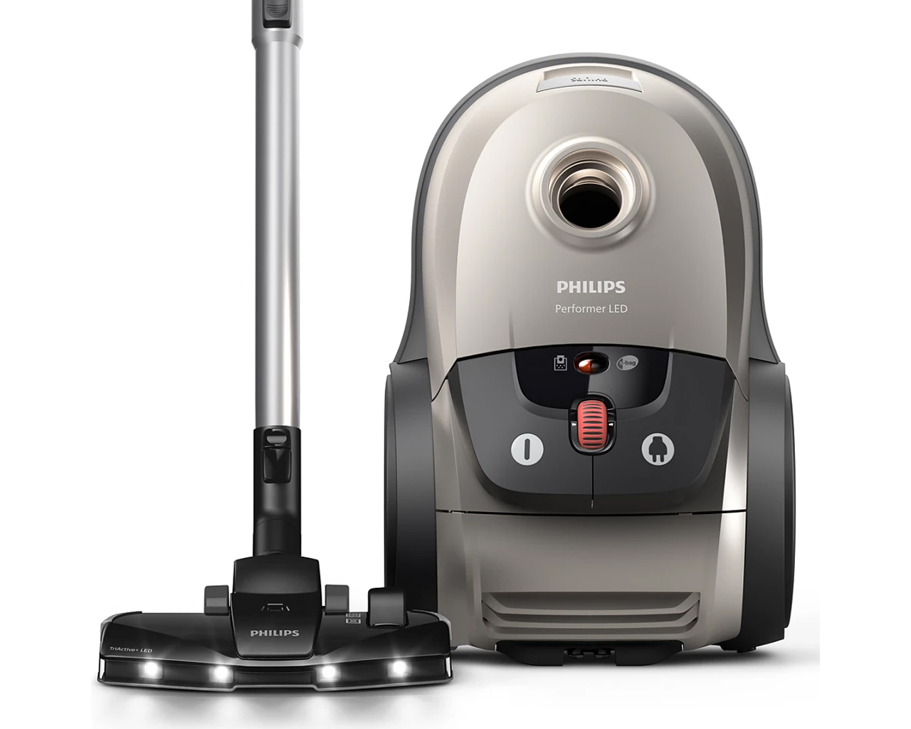 Zmogljiv sesalnik z vrečko Philips XD8152/12 Performer LED serije 8000