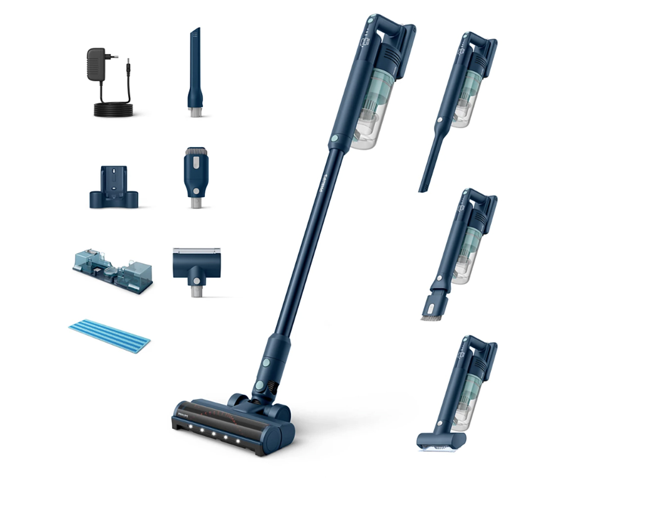 Pokončni brezžični sesalnik Philips XC5141/01 serija 5000 Pet