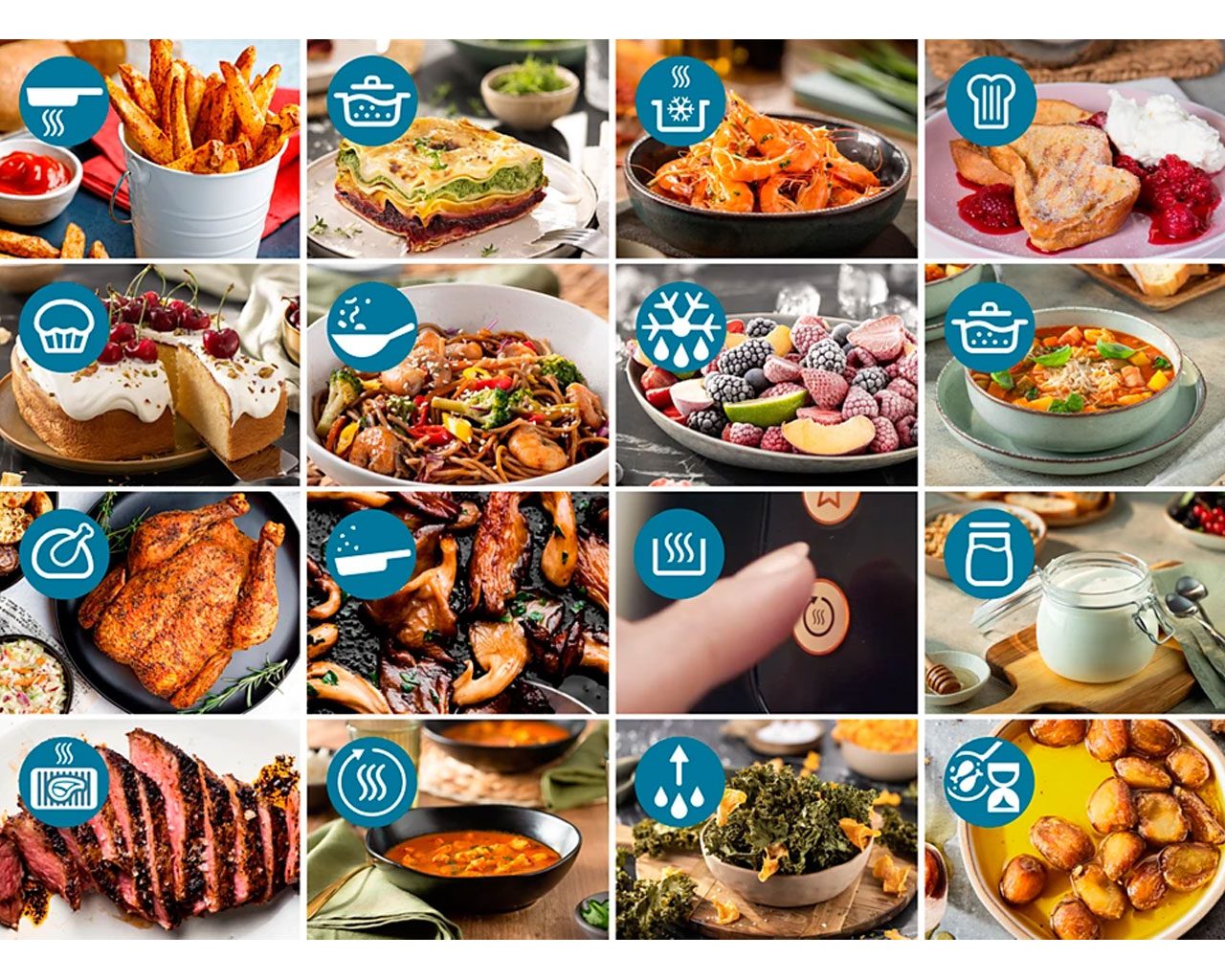 Cvrtnik na vroč zrak Philips NA342/00 Airfryer 7,2-litrski