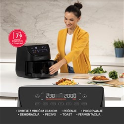 Cvrtnik na vroč zrak Rosmarino TempSense, 6L