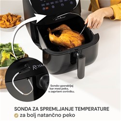 Cvrtnik na vroč zrak Rosmarino TempSense, 6L