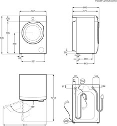 Pralno sušilni stroj Electrolux EW7W4492E