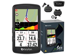 Kolesarski računalnik Bryton Rider S810 T USB-C s senzorji HR, CAD, SPD (bundle)