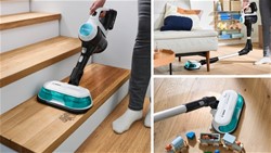 Brezžični sesalnik za sesanje in mokro čiščenje Bosch Unlimited 7 ProHygienicAqua Bela