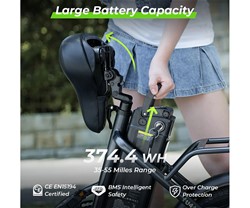 Električno kolo ISINWHEEL U4, zložljivo, 16