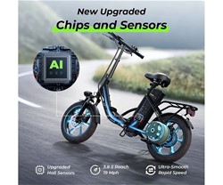 Električno kolo ISINWHEEL U4, zložljivo, 16