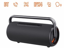 Prenosni zvočnik MANTA SPK325 NYX, BT5.3, 80W, TWS, baterija, LED, IPX4