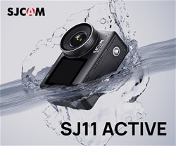 Akcijska kamera SJCAM SJ11 ACTIVE, 4K, 2x zaslon, WIFI, 5ATM, APP, +dodatki