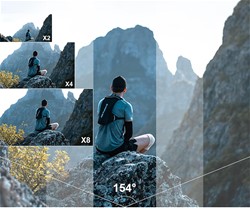 Akcijska kamera SJCAM SJ11 ACTIVE, 4K, 2x zaslon, WIFI, 5ATM, APP, +dodatki