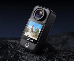 Akcijska kamera SJCAM C300, 4K, 2xzaslon, 2xbaterija, 6-AXIS, WIFI, APP, dodatki