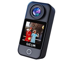 Akcijska kamera SJCAM C300, 4K, 2xzaslon, 2xbaterija, 6-AXIS, WIFI, APP, dodatki