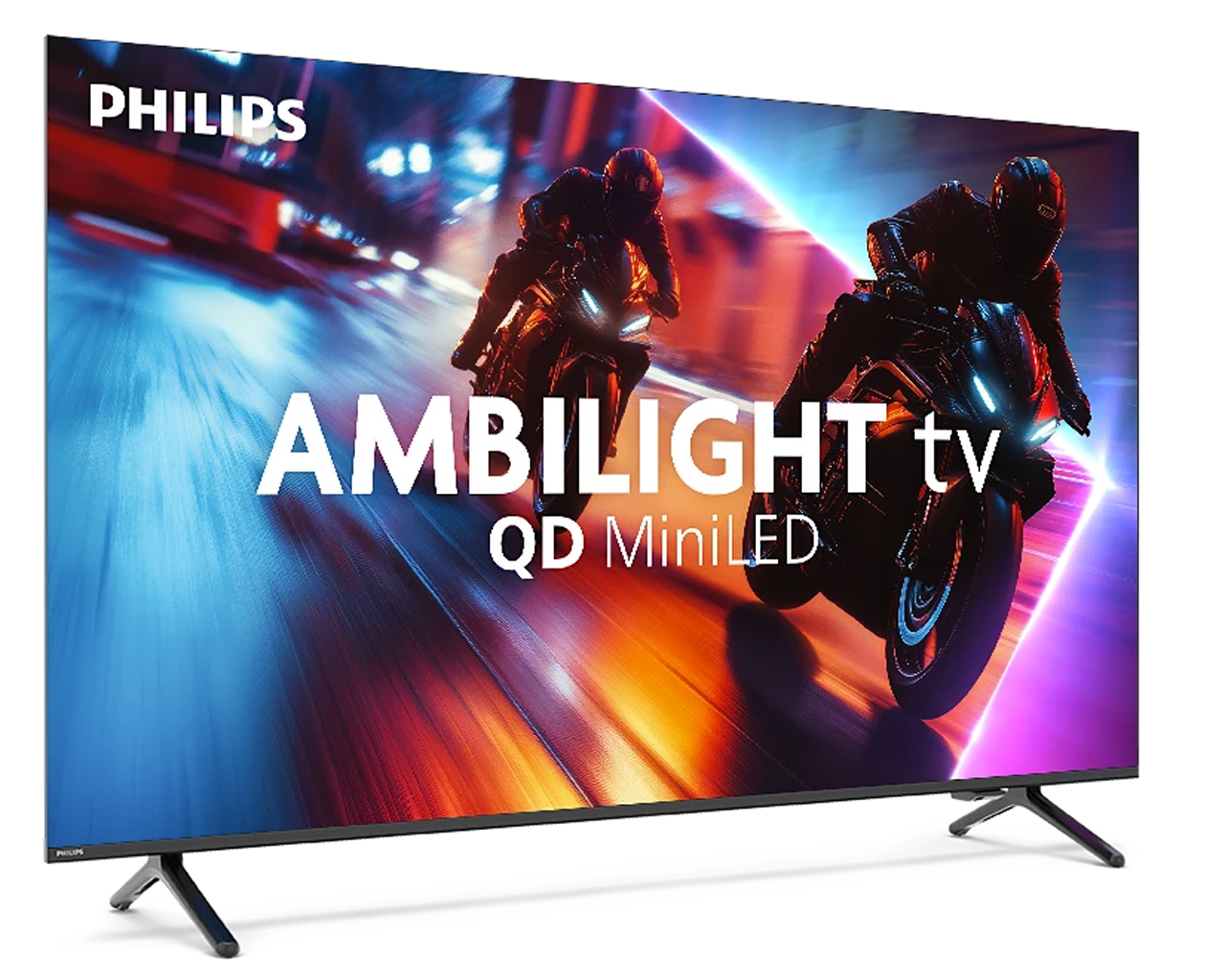 Televizor Philips QD Mini-LED 85MLED910/12 (SmartTV/4K/144Hz/Ambilight/TitanOS)