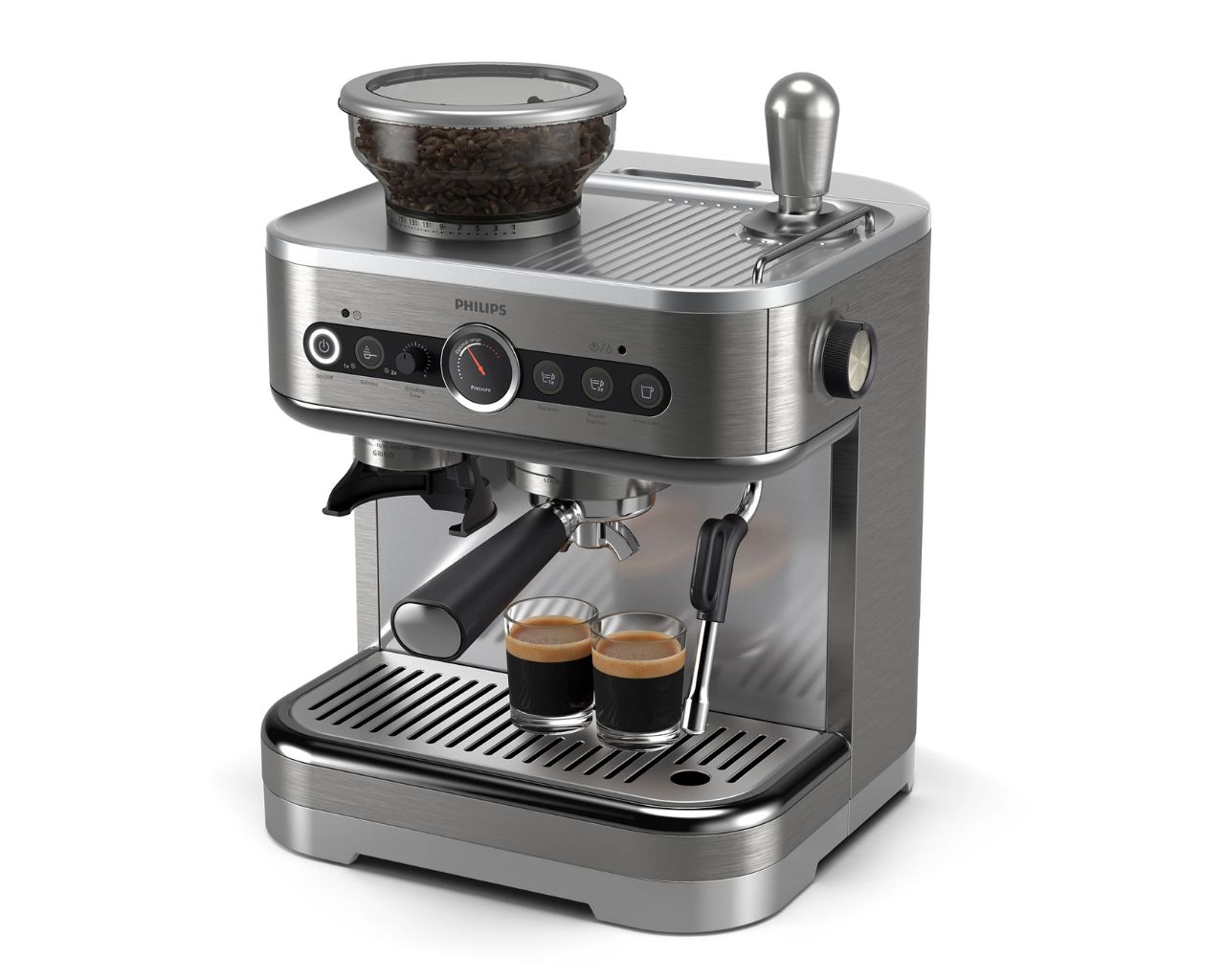 Polsamodejni espresso kavni aparat Philips Barista Brew PSA3218/01