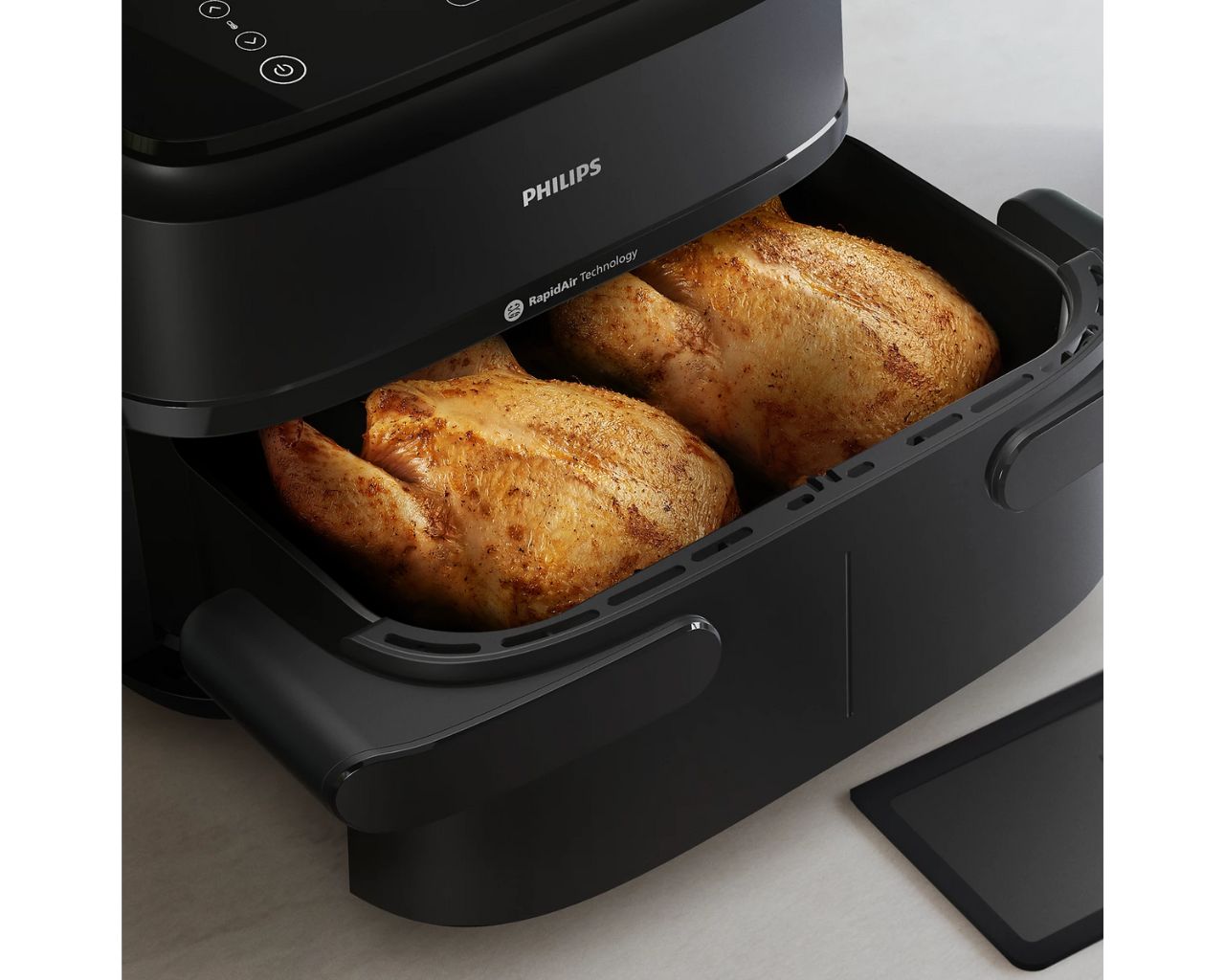 Cvrtnik na vroč zrak Philips NA150/00 Airfryer z dvojno košaro