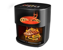 Cvrtnik na vroč zrak Cecotec Cecofry&Grill Duoheat 6500