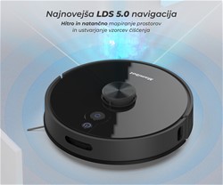 Robotski sesalnik MAMIBOT EXVAC800S MACHO, 3v1, 5kPA, črn