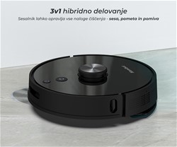 Robotski sesalnik MAMIBOT EXVAC800S MACHO, 3v1, 5kPA, črn