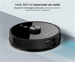 Robotski sesalnik MAMIBOT EXVAC800S MACHO, 3v1, 5kPA, črn
