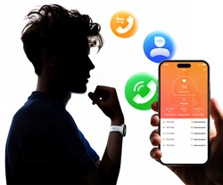 Pametna ura FOREVER iGO4 JW-600, AMOLED, BT, APP, 2 paščka, IP67, bela