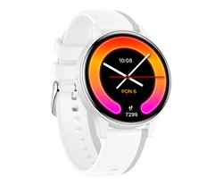 Pametna ura FOREVER iGO4 JW-600, AMOLED, BT, APP, 2 paščka, IP67, bela