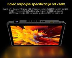 Tablični računalnik/projektor Blackview ACTIVE 12 PRO, 11