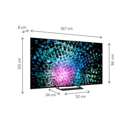 Televizor THOMSON 75MG7C15 MiniLED, 190cm/75