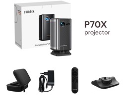 Prenosni 3D LED DLP projektor BYINTEK UFO P70X, Android, Dual WIFI, Bluetooth