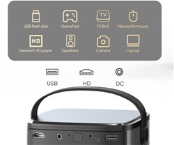 Prenosni 3D LED DLP projektor BYINTEK UFO U80 MAX, GoogleTV, Dual WIFI