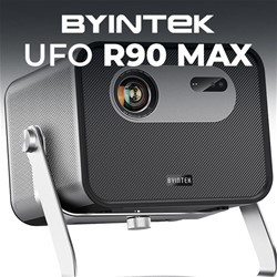 Prenosni 3D LED DLP projektor BYINTEK UFO R90 MAX, GoogleTV, Dual WIFI, 4K UHD