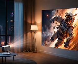 Prenosni 3D LED DLP projektor BYINTEK UFO R90 MAX, GoogleTV, Dual WIFI, 4K UHD