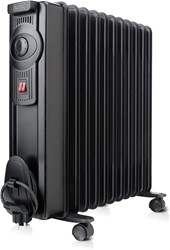 Električni oljni radiator Black&Decker BXRA2000E, 2000 W, nastavljiv termostat