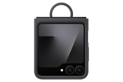 Silikonski ovitek Samsung Galaxy Z FLIP7 FE, črn 