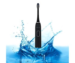 Sonična električna zobna ščetka MANTA SonicProtect PRO,  5 nastavkov, črna