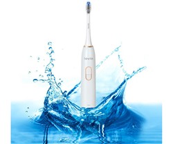Sonična električna zobna ščetka MANTA SonicProtect PRO,  5 nastavkov, bela